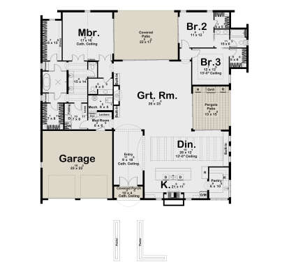 Main Floor  for House Plan #963-01280