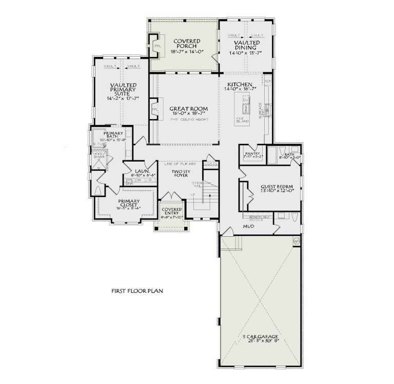 House Plan House Plan #35675 Drawing 1