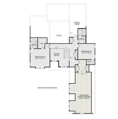 Second Floor for House Plan #196-00014
