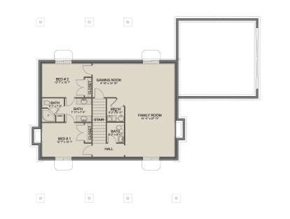 Basement  for House Plan #2802-00550