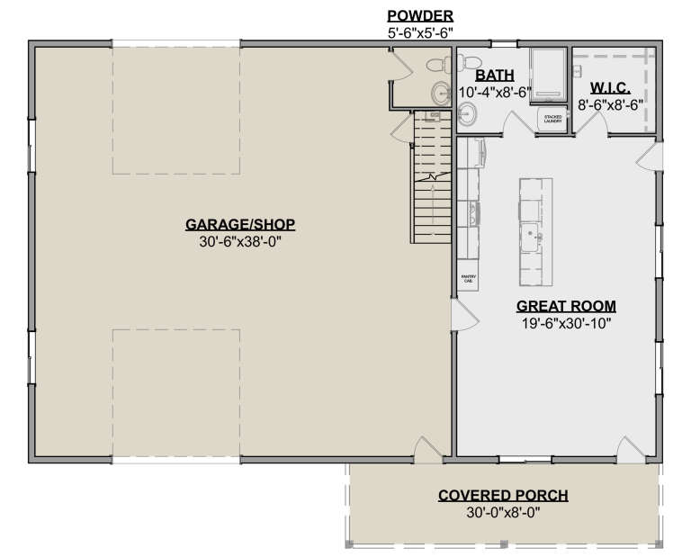 House Plan House Plan #35680 Drawing 1