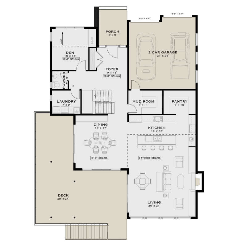 House Plan House Plan #35687 Drawing 1