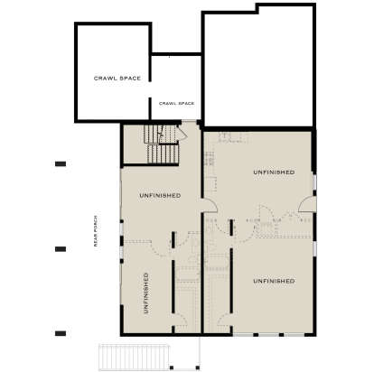 Basement  for House Plan #5984-00062