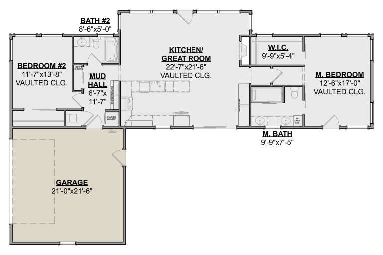 House Plan House Plan #35697 Drawing 1