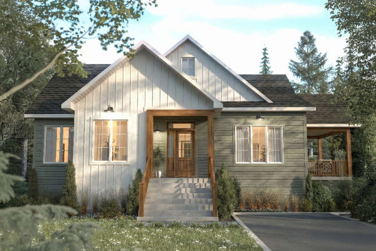 House Plan House Plan #35698 Front Elevation