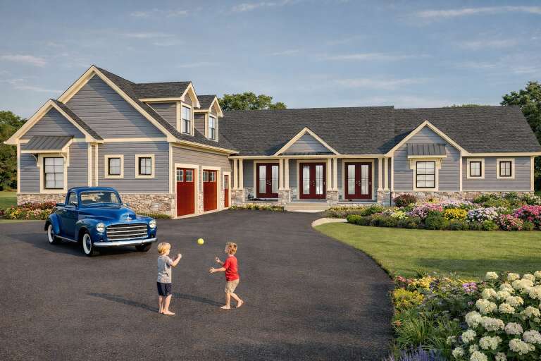 House Plan House Plan #35708 Front Elevation