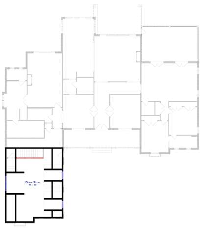 Bonus Room for House Plan #8816-00019