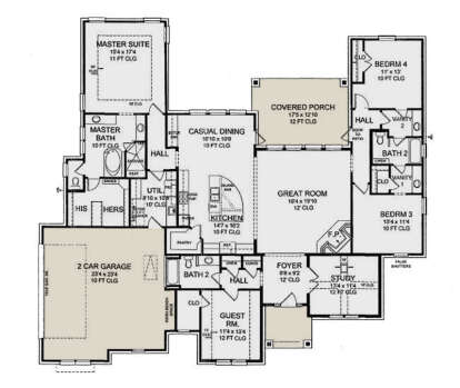 Main Floor for House Plan #8292-00028