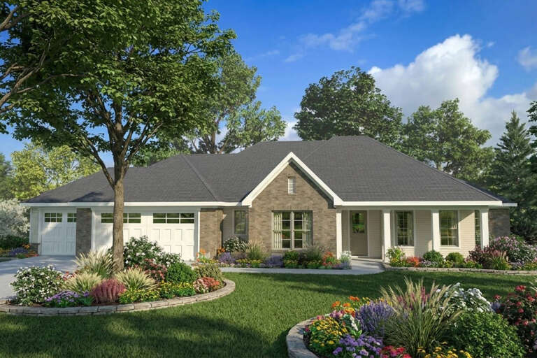 House Plan House Plan #35714 Front Elevation