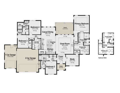 Main Floor for House Plan #8292-00029