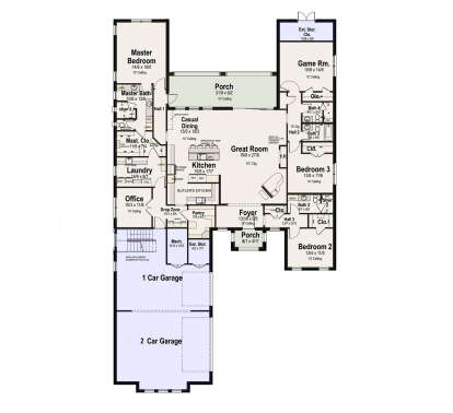 Main Floor for House Plan #8292-00030