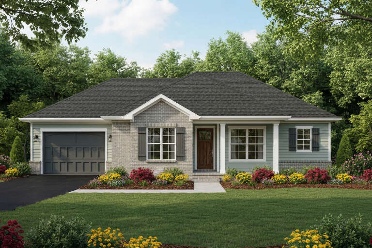 House Plan House Plan #35718 Front Elevation