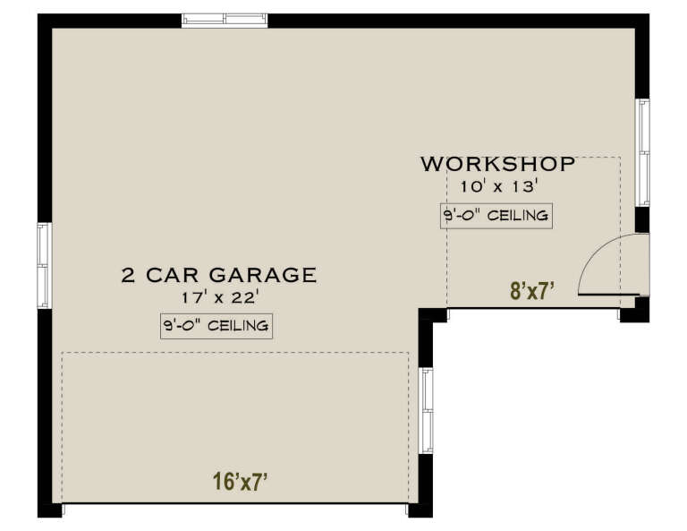 House Plan House Plan #35721 Drawing 1