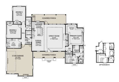 Main Floor for House Plan #8292-00036