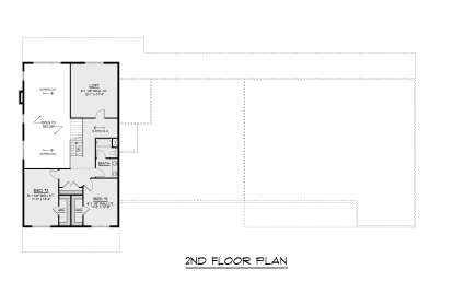 Second Floor - Unit A for House Plan #5032-00435
