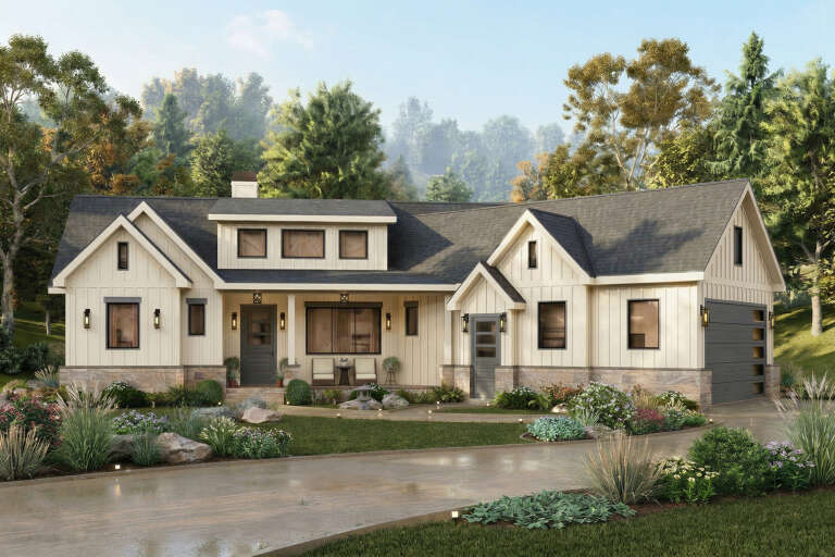 House Plan House Plan #35727 Front Elevation