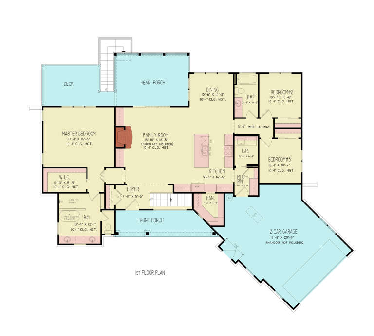 House Plan House Plan #35727 Drawing 1