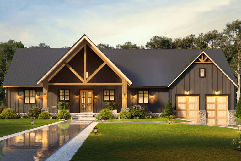House Plan House Plan #35728 Front Elevation