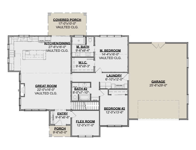 House Plan House Plan #35731 Drawing 1