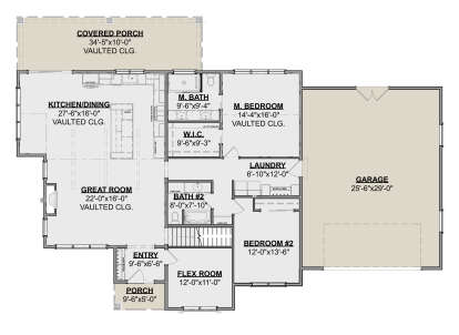 Main Floor  for House Plan #1462-00228