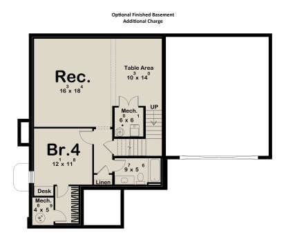 Basement  for House Plan #963-01288