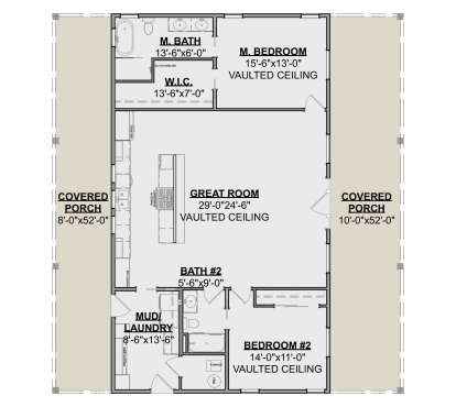 Main Floor  for House Plan #1462-00230