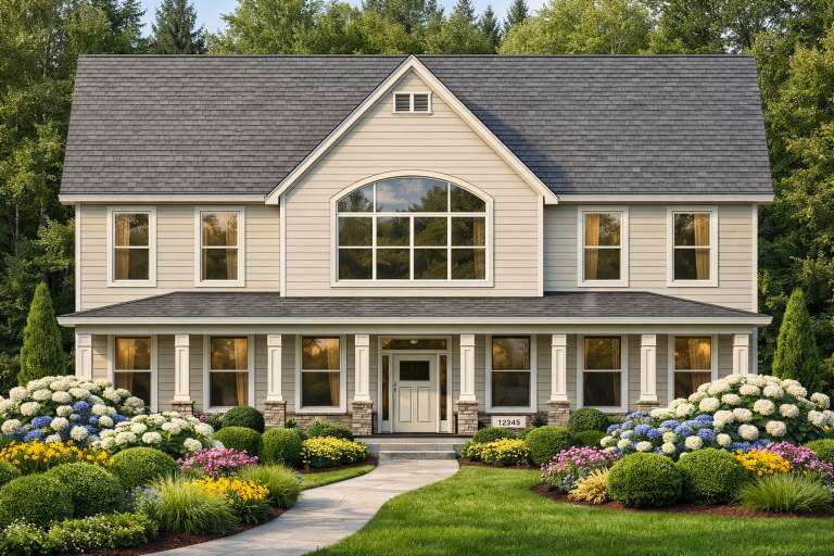 House Plan House Plan #35738 Front Elevation