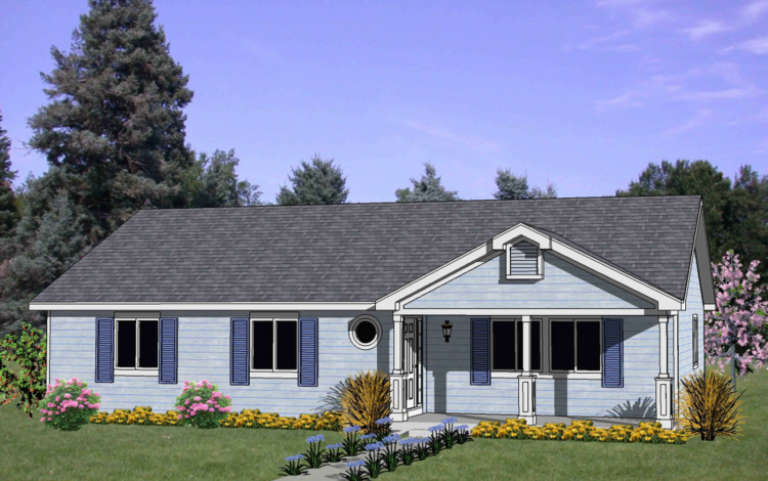 House Plan House Plan #3574 Front Elevation