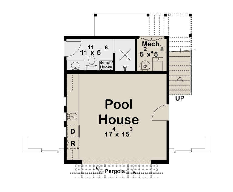 House Plan House Plan #35742 Drawing 1