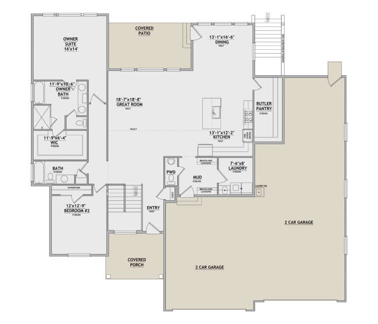 House Plan House Plan #35744 Drawing 1