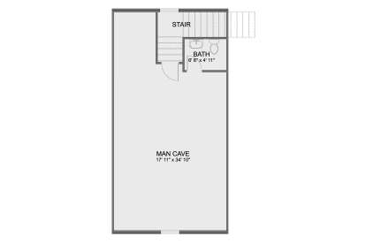 Bonus Room for House Plan #2802-00554