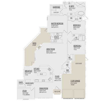 Main Floor  for House Plan #9300-00153
