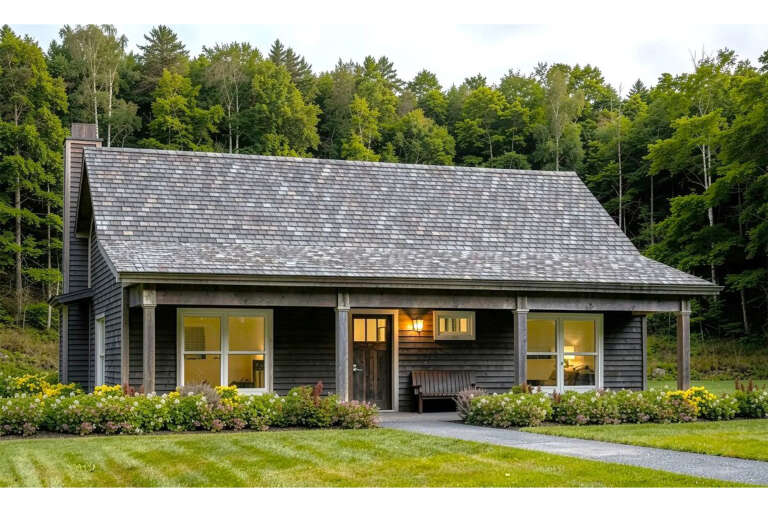 House Plan House Plan #35750 Angled Front Elevation