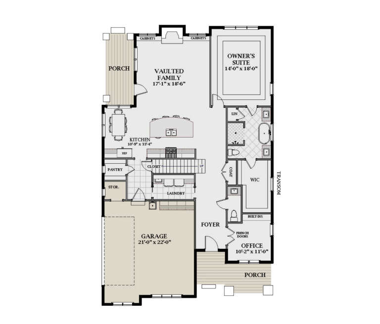 House Plan House Plan #35751 Drawing 1