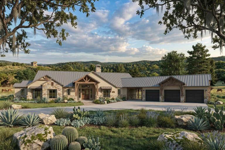 House Plan House Plan #35758 Front Elevation