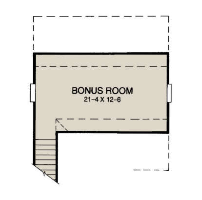 Bonus Room for House Plan #8292-00042
