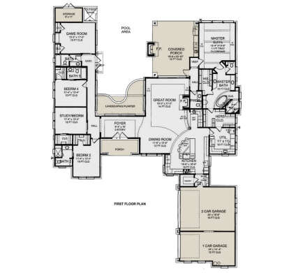 Main Floor  for House Plan #8292-00043