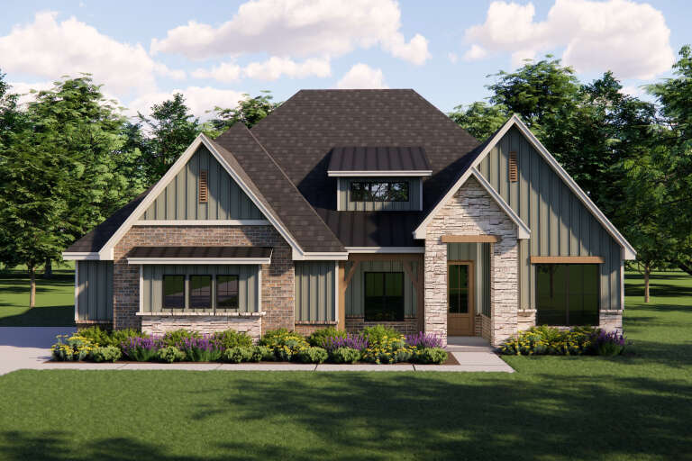 House Plan House Plan #35766 Front Elevation