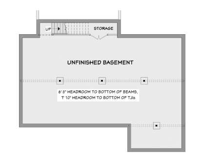 Basement  for House Plan #3125-00047