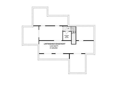 Basement  for House Plan #3125-00049