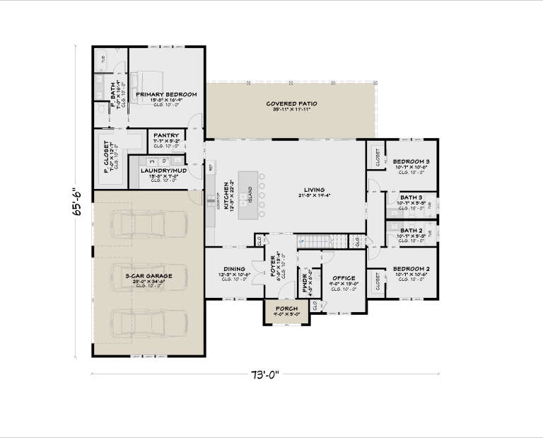 House Plan House Plan #35772 Drawing 1