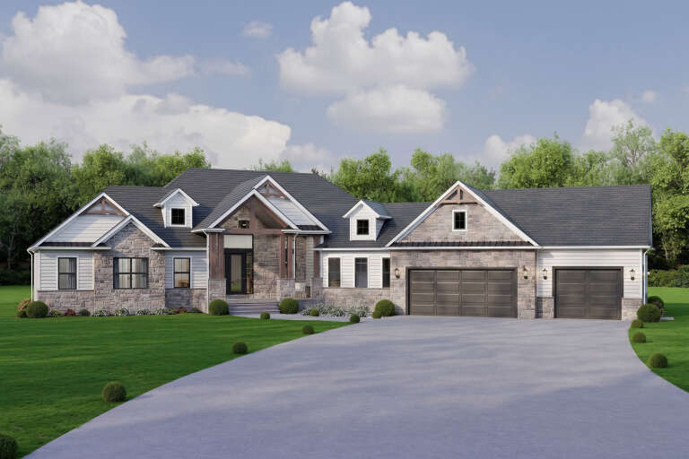 House Plan House Plan #35775 Front Elevation