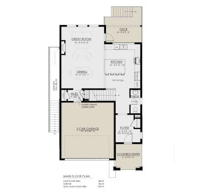 Main Floor  for House Plan #8937-00123