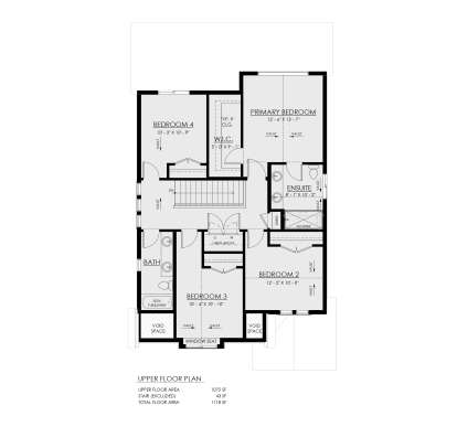 Second Floor for House Plan #8937-00123