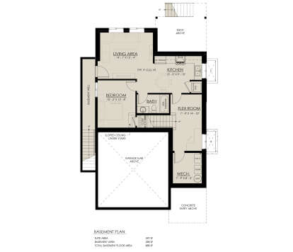 Basement  for House Plan #8937-00123
