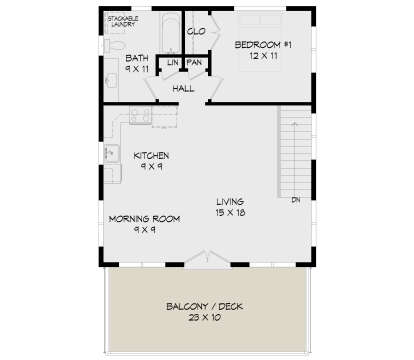 Main Floor for House Plan #940-01435
