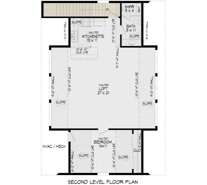 Second Floor for House Plan #940-01438