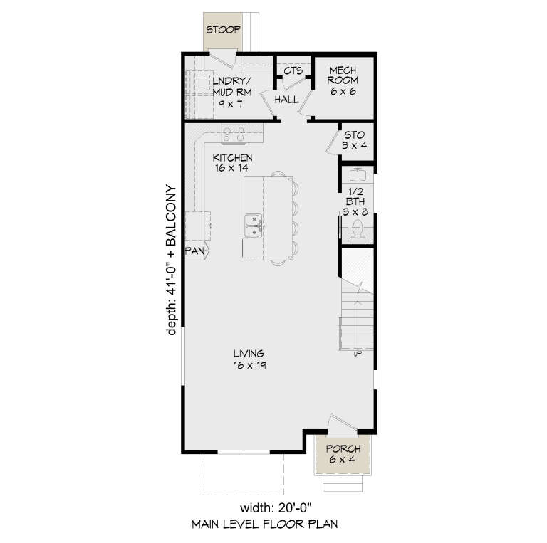 House Plan House Plan #35786 Drawing 1