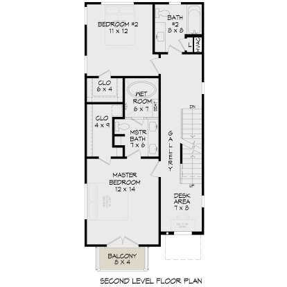 Second Floor for House Plan #940-01442