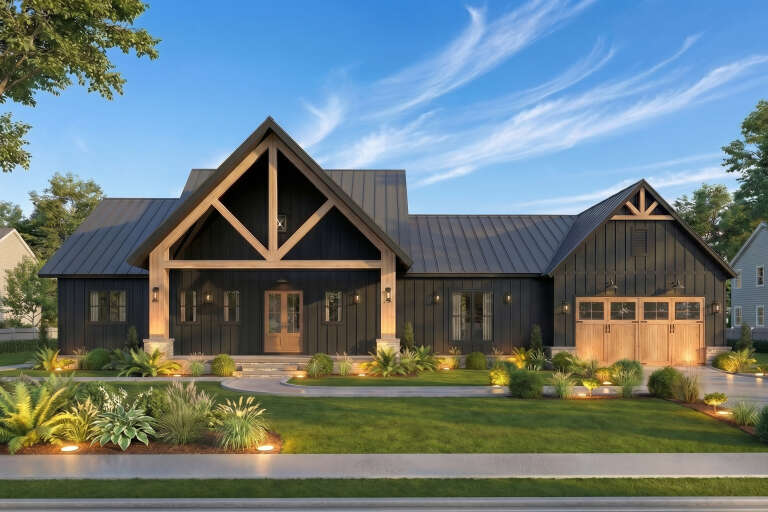 House Plan House Plan #35788 Front Elevation